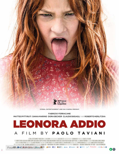 Leonora addio - International Movie Poster