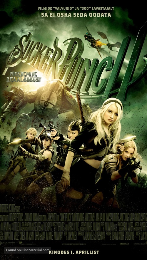 Sucker Punch - Estonian Movie Poster