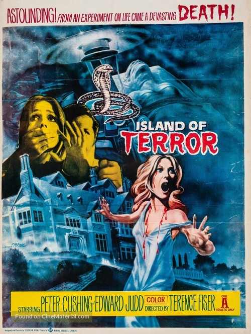 Island of Terror - Pakistani Movie Poster