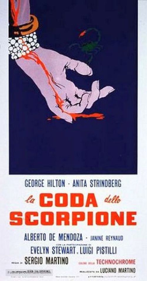 La coda dello scorpione - Italian Movie Poster