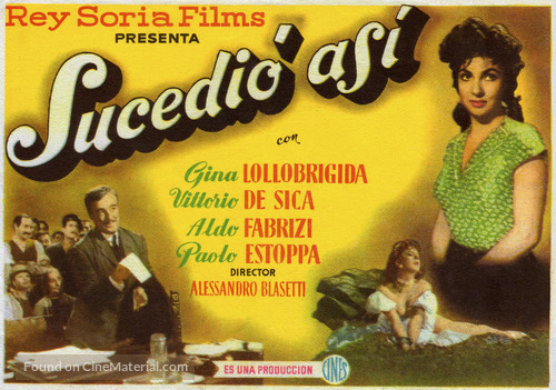 Altri tempi - Spanish Movie Poster