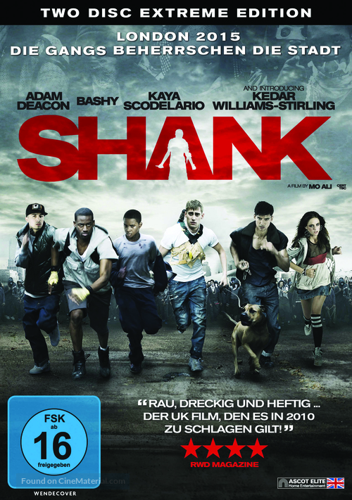 Shank - German DVD movie cover