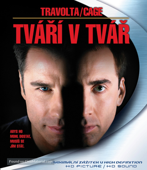 Face/Off - Czech Blu-Ray movie cover