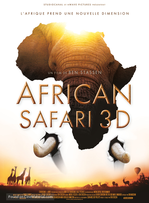 African Safari - French Movie Poster