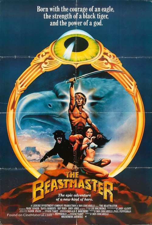 The Beastmaster - British Movie Poster