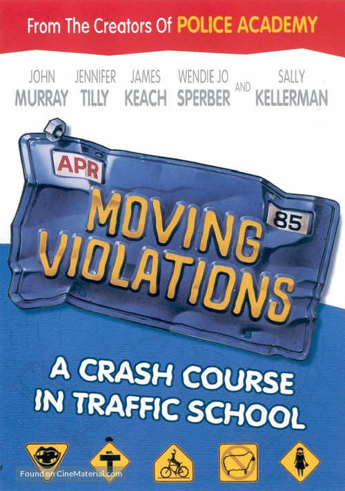 Moving Violations - DVD movie cover
