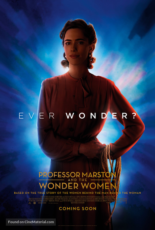 Professor Marston &amp; the Wonder Women - British Movie Poster