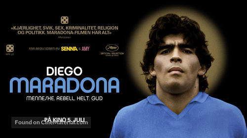 Diego Maradona - Norwegian Movie Poster