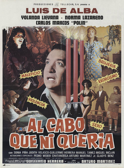 Al cabo qu&eacute; ni quer&iacute;a - Mexican Movie Poster