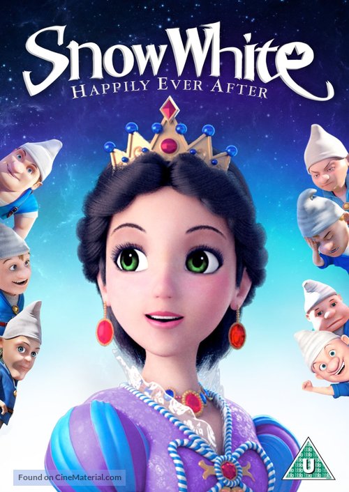Snow White&#039;s New Adventure - British DVD movie cover