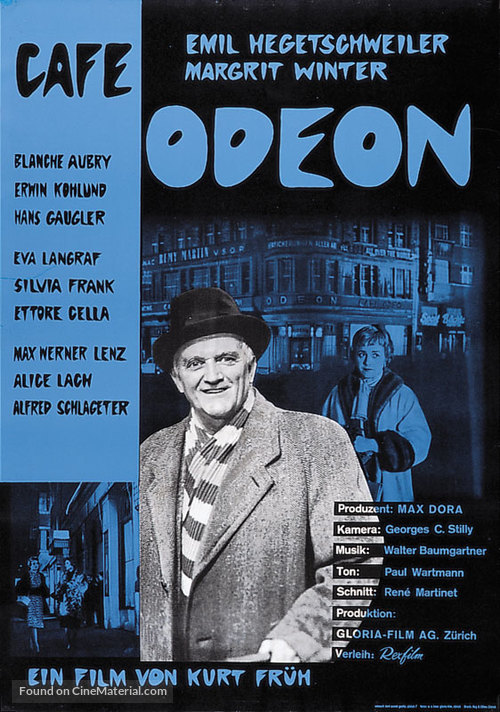 Caf&eacute; Odeon - Swiss Movie Poster