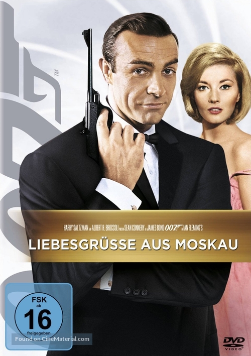 From Russia with Love - German DVD movie cover
