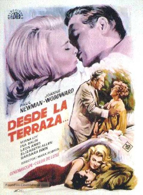 From the Terrace - Spanish Movie Poster