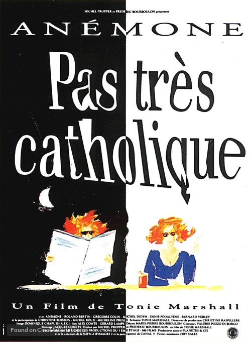Pas tr&egrave;s catholique - French Movie Poster