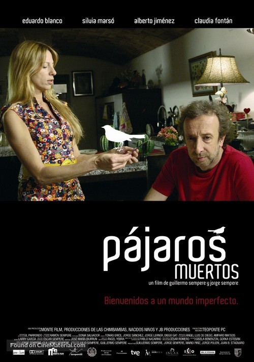 P&aacute;jaros muertos - Spanish Movie Poster