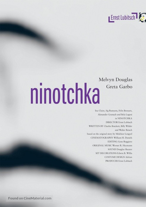Ninotchka - German Movie Cover