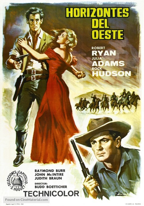 Horizons West - Spanish Movie Poster