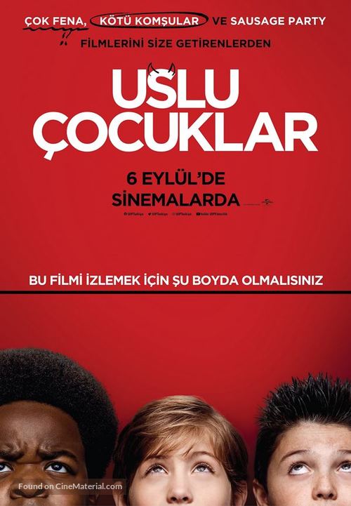 Good Boys - Turkish Movie Poster