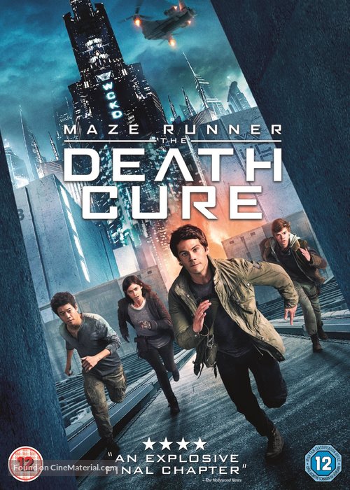 Maze Runner: The Death Cure - British Movie Cover