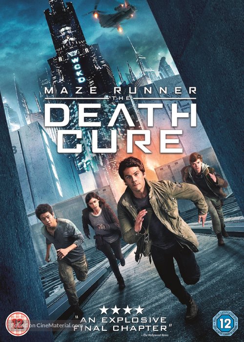 Maze Runner: The Death Cure - British Movie Cover