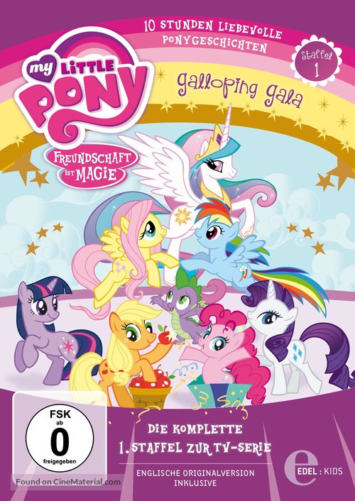 &quot;My Little Pony: Friendship Is Magic&quot; - German DVD movie cover