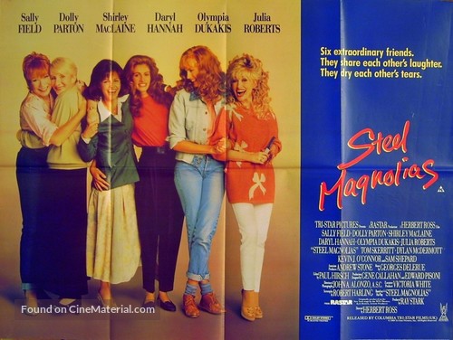Steel Magnolias - British Movie Poster