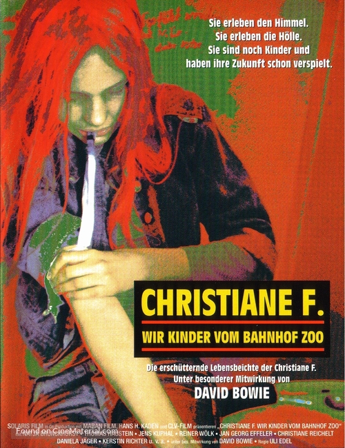 Christiane F. - Wir Kinder vom Bahnhof Zoo - German Movie Poster