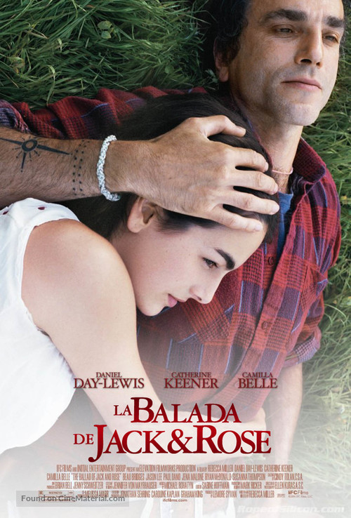 The Ballad of Jack and Rose - Uruguayan Movie Poster