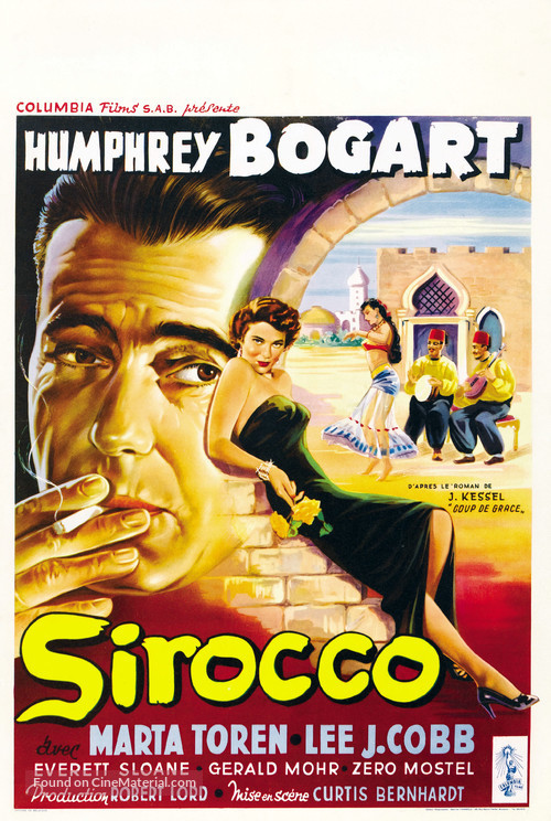 Sirocco - Belgian Movie Poster