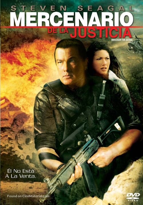 Mercenary for Justice - Argentinian DVD movie cover