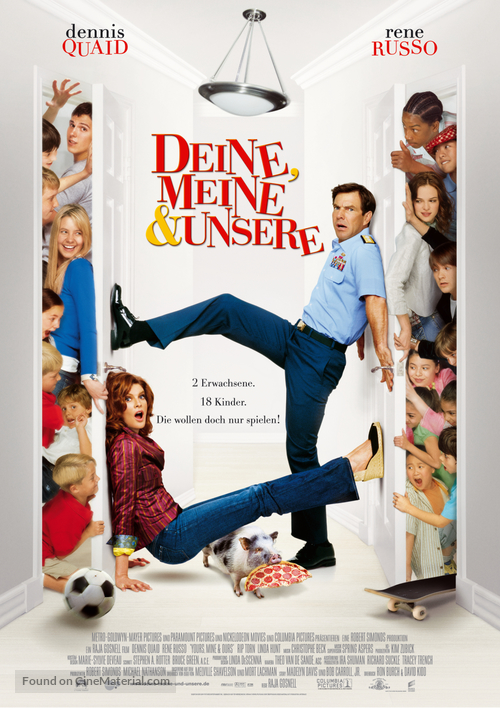 Yours, Mine &amp; Ours - German Movie Poster