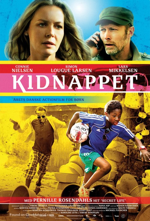 Kidnappet - Danish Movie Poster