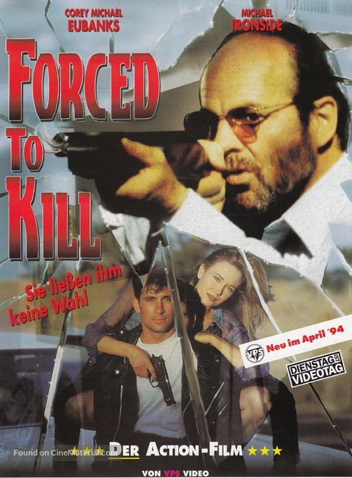 Forced to Kill - German Movie Poster