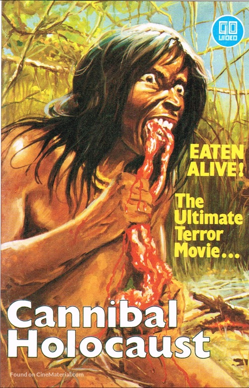 Cannibal Holocaust - British VHS movie cover