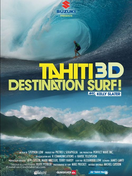 The Ultimate Wave Tahiti - French Movie Poster