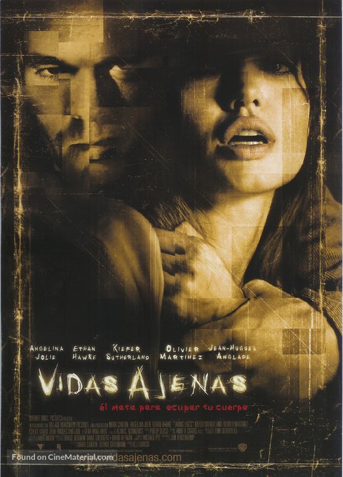 Taking Lives - Spanish Movie Poster