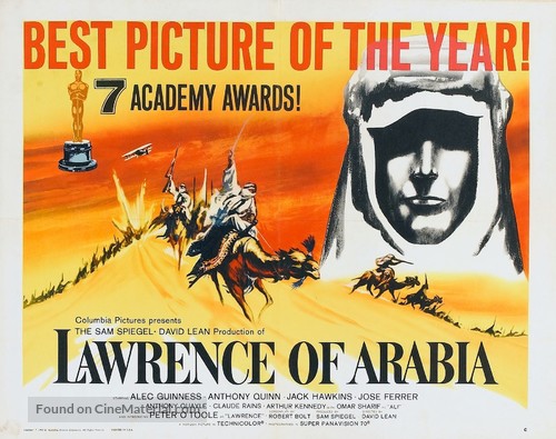 Lawrence of Arabia - Movie Poster