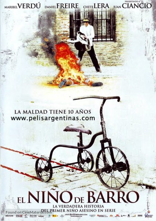 Ni&ntilde;o de barro, El - Argentinian Movie Poster