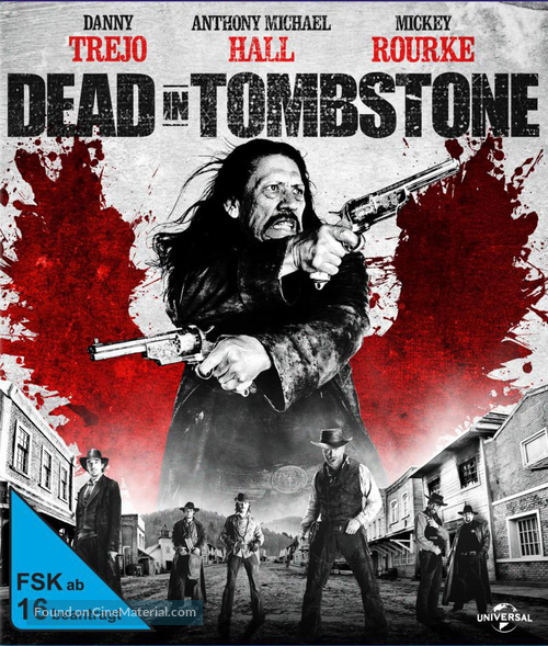 Dead in Tombstone - German Blu-Ray movie cover