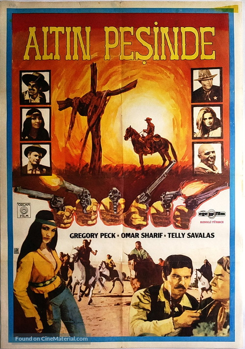 Mackenna&#039;s Gold - Turkish Movie Poster