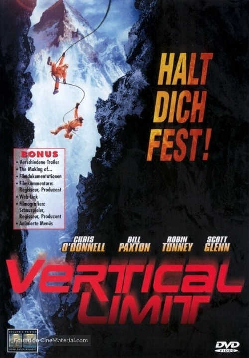 Vertical Limit - German Movie Cover