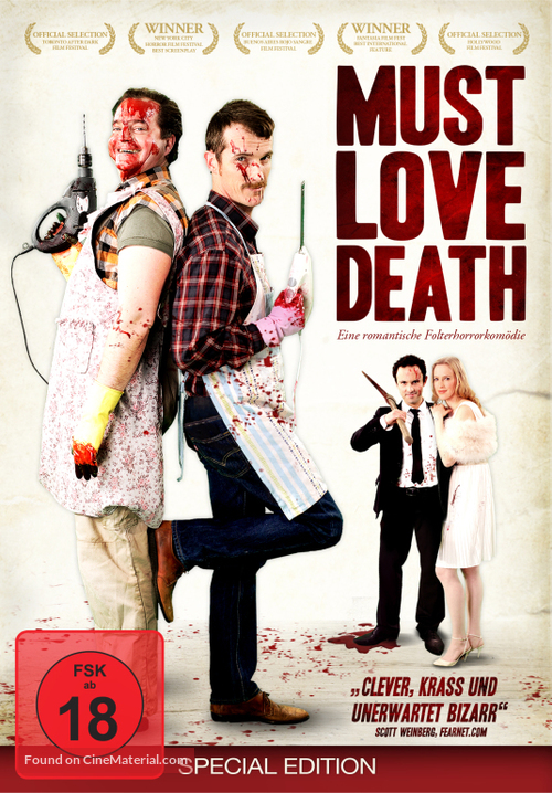 Must Love Death - German DVD movie cover
