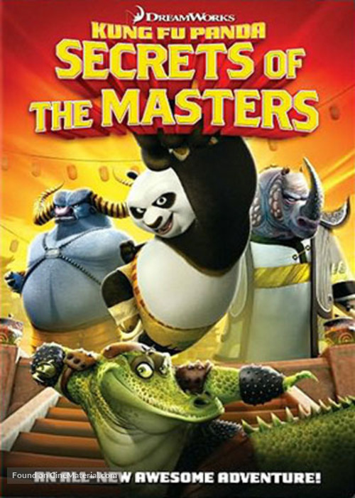 Kung Fu Panda: Secrets of the Masters - DVD movie cover