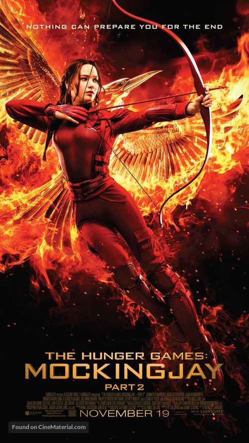 The Hunger Games: Mockingjay - Part 2 - Singaporean Movie Poster