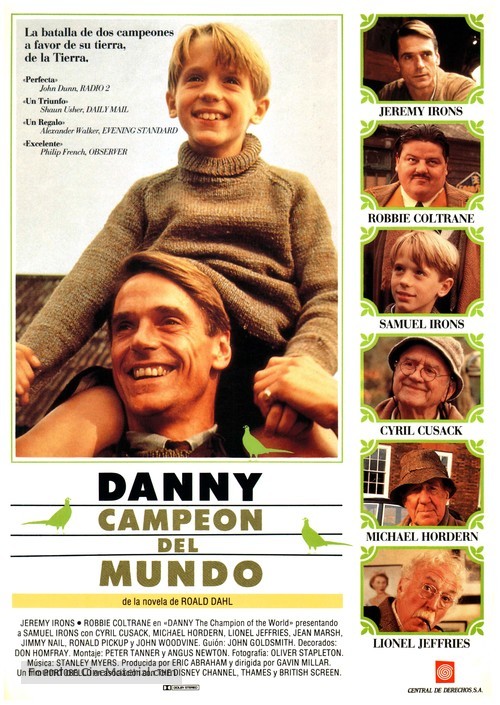 Roald Dahl&#039;s Danny the Champion of the World - Spanish Movie Poster