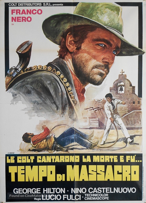 Le colt cantarono la morte e fu... tempo di massacro - Italian Movie Poster