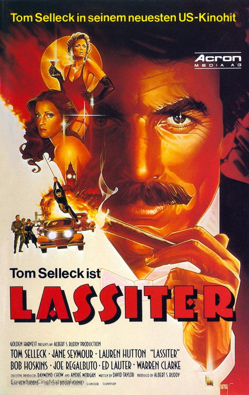 Lassiter - German Movie Poster