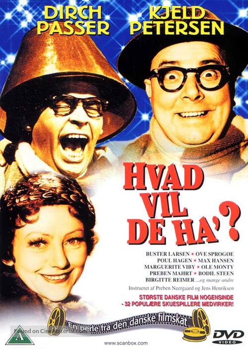 Hvad vil De ha&#039;? - Danish DVD movie cover