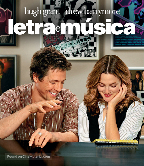 Music and Lyrics - Brazilian Movie Cover