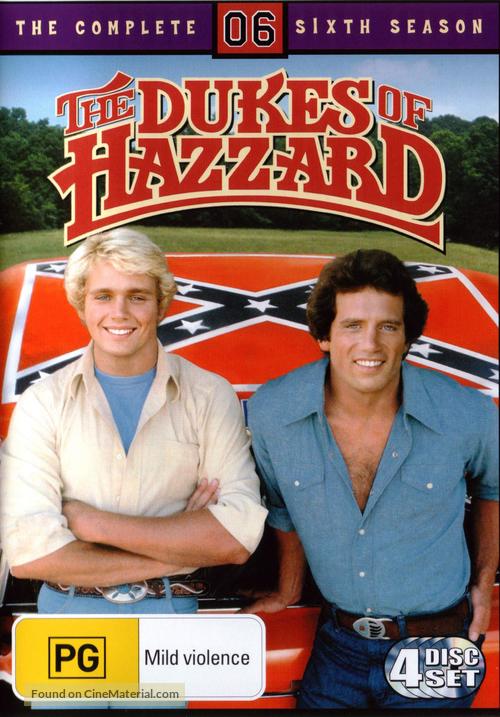 &quot;The Dukes of Hazzard&quot; - Australian DVD movie cover